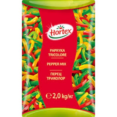 frozen mix of three peppers, 2.5 kg